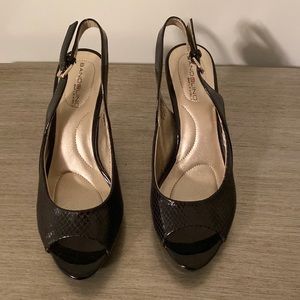 Bandolino new black gorgeous shoes size 6,5